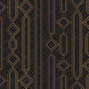Lifestyle Monolya Sparkly Black & Gold Wallpapers - DK.23650-4