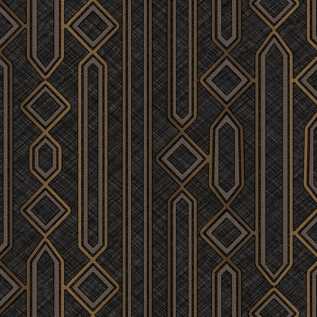 Lifestyle Monolya Sparkly Black & Gold Wallpapers - DK.23650-4