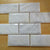 White & Grey Brick Effect Rectangular Stone Mosaic Tiles | 300x300x8mm | 11=1m2