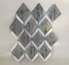 Light Grey Rhombus Mosaic Tile