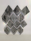 Dark Grey Rhombus Mosaic Tile