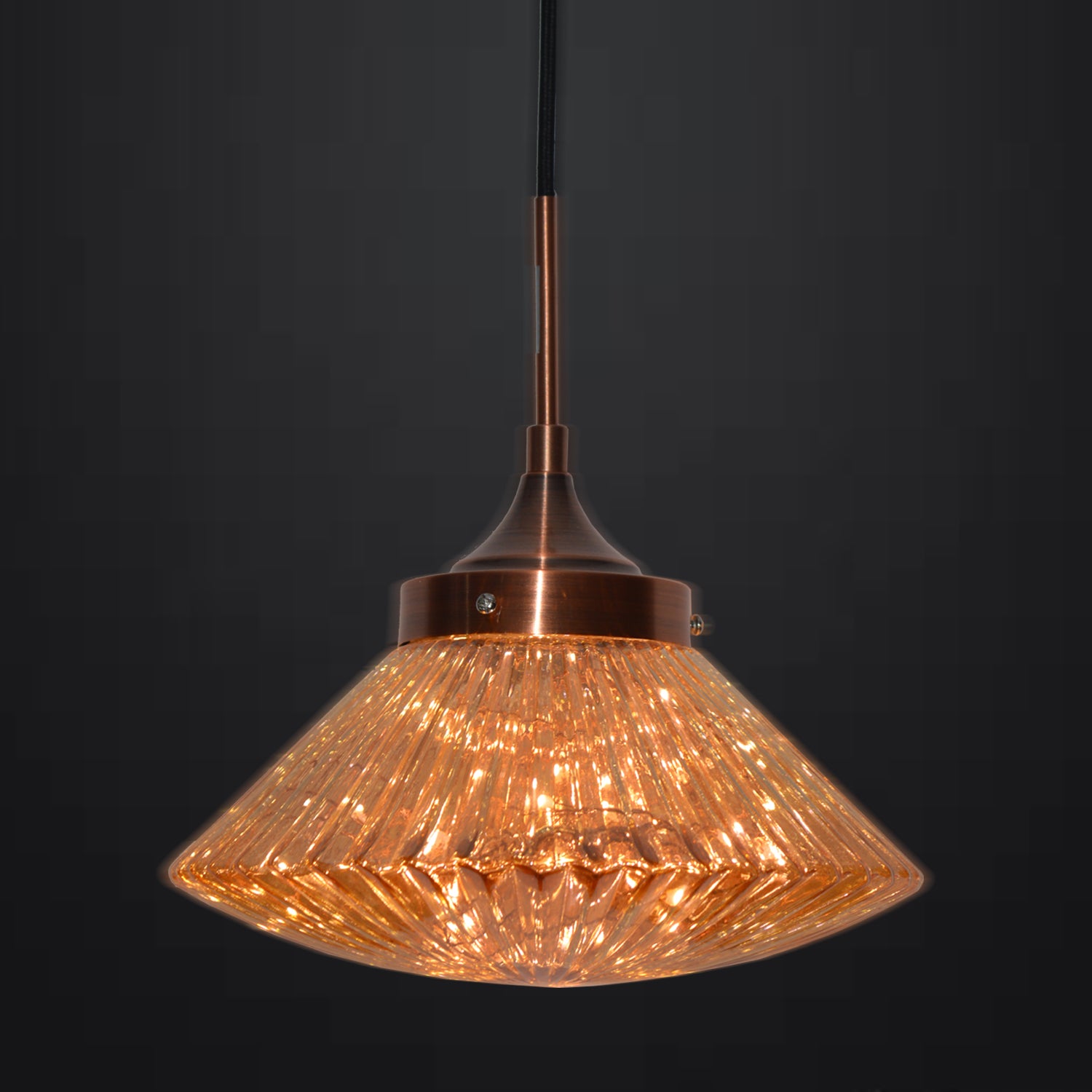 Gold Glass Pendant Ceiling Lights