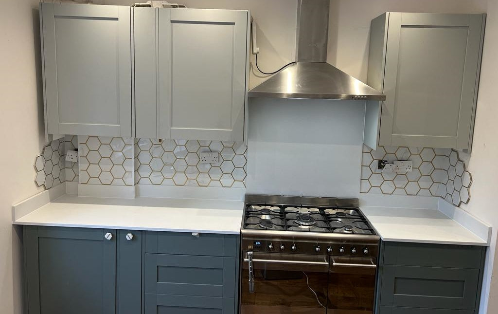 Hexagonal Silver and White Elegant Porcelain Mosaic Tiles-220*380*8mm-11sheets-1m2