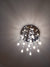 Long Drop Metallic Bars LED Incorporated Stair Pendant Lighting Chandelier-6139-10tubes, 12tubes 30 & 40tubes