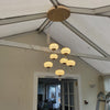 Crystal Glob Chandelier Pendant Ceiling Light with Colour Changing feature-2113