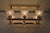 Golden 6 Bulbs Crystallic Metal Frame Suspended Ceiling Chandelier