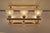 Golden 6 Bulbs Crystallic Metal Frame Suspended Ceiling Chandelier