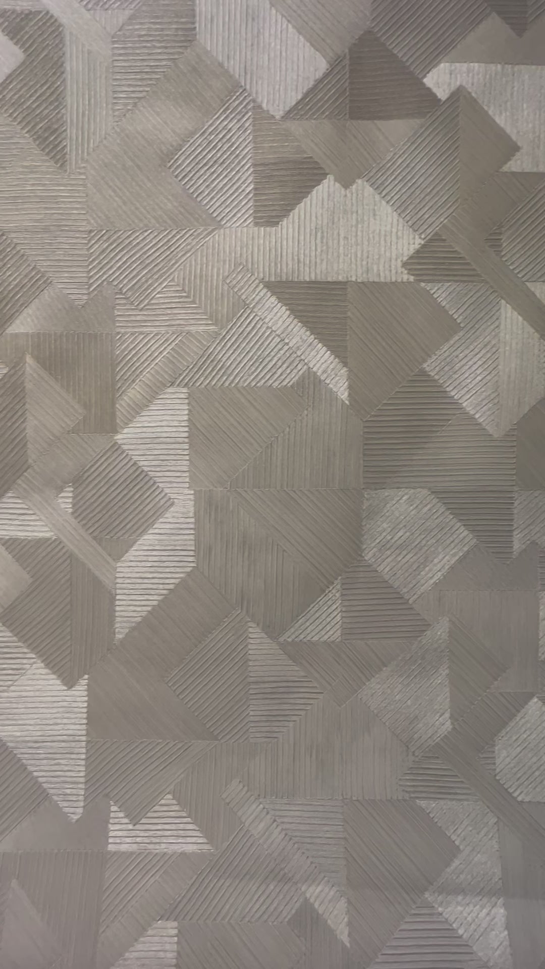 Silver 3D Pattern Wallpapers-AE11605-15mtr Length and 1mtr Width-Equal to Normal 3Rolls