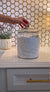 Hexagonal Silver and White Elegant Porcelain Mosaic Tiles-220*380*8mm-11sheets-1m2