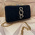 Faux Suede Design Purse