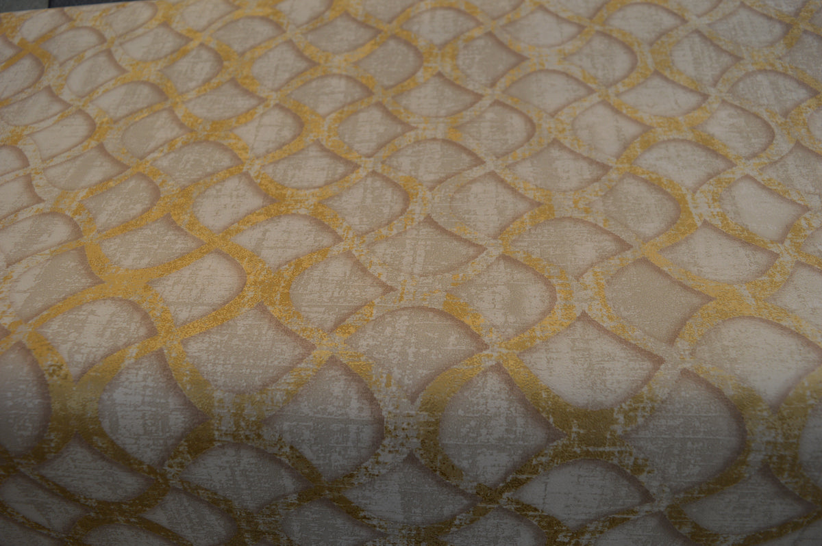 HAKAN AKKAYA II Wallpapers - DK.20192-1 Brown mix Gold texture