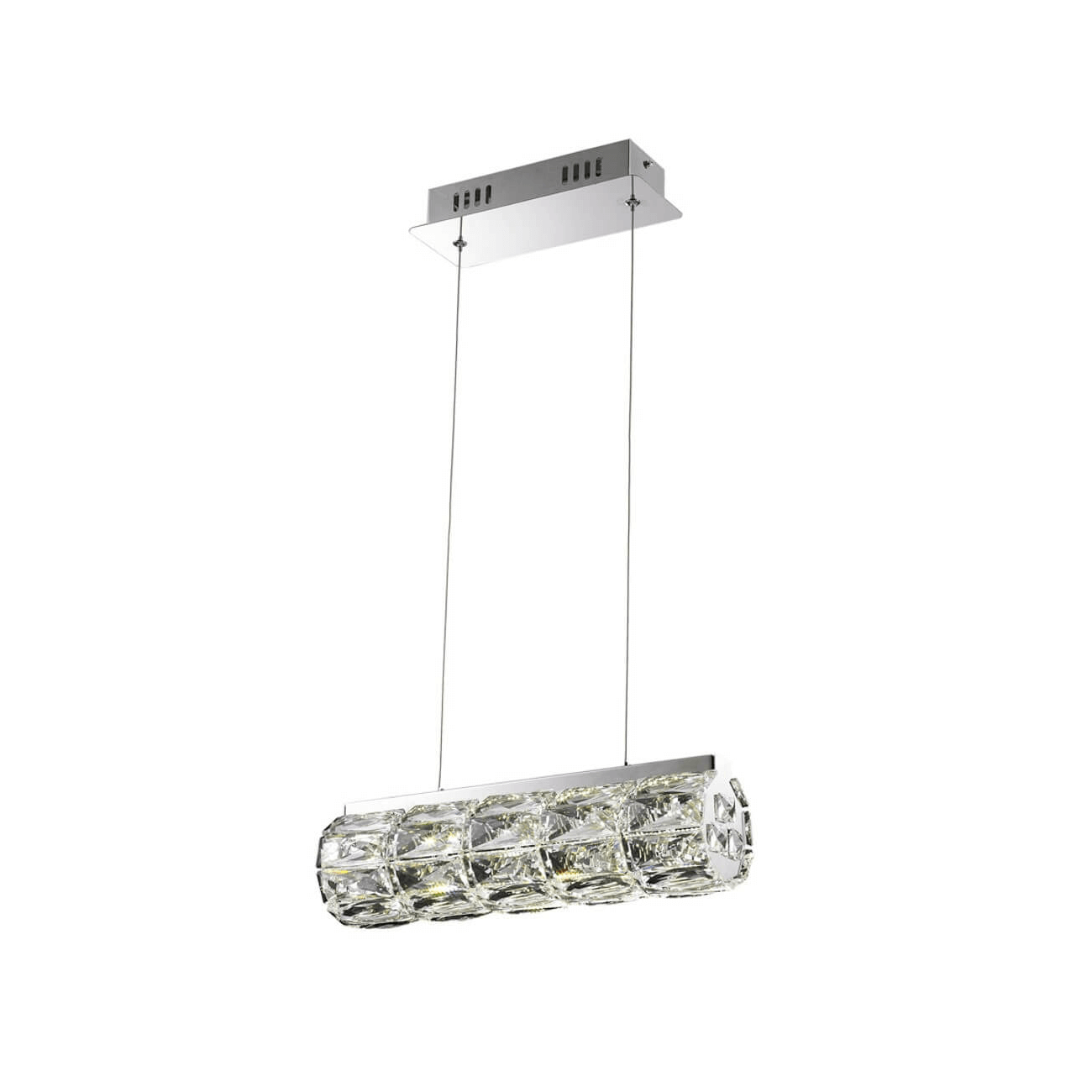 Bar Crystallic Colour changing LED Incorporated suspended Ceiling light (H89341-8)