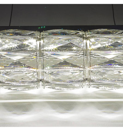 Bar Crystallic Colour changing LED Incorporated suspended Ceiling light (H89341-8)