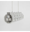 Bar Crystallic Colour changing LED Incorporated suspended Ceiling light (H89341-8)