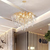 Pendant-Glass Rain Drop Gold Pendant Ceiling Light-A3139/500, 800 & 1000*500