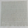 White Crack-effect Glass Mosaic Tile | 1 sheet 300 x 300 x 8mm | 11 sheets 1sqm