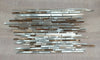 Wooden Grey Aluminium Mosaic Tile | 1 sheet 30cm x 30cm 8mm | 11 sheets 1sqm