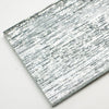 White Slate/Metro Shimmering Glass Mosaic Tile | 1 sheet 30cmx10cm&8mm | 33 sheets 1sqm