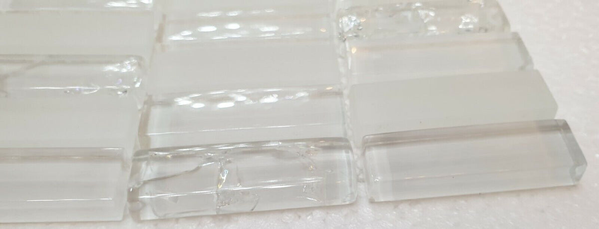 Brown Crackle-effect Glass Mosaic Tile | 1 sheet 300x300x8mm | 11 sheets 1sqm-JM03