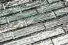 Greyscale Glass Mosaic Tile