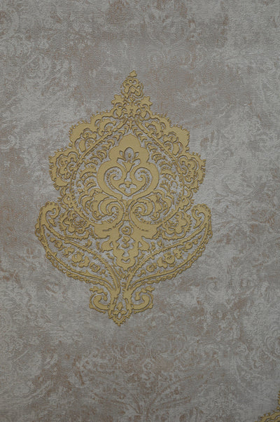 Lucca Secret Palace Cream & Grey Wallpapers  - DK.21651-3 & 4