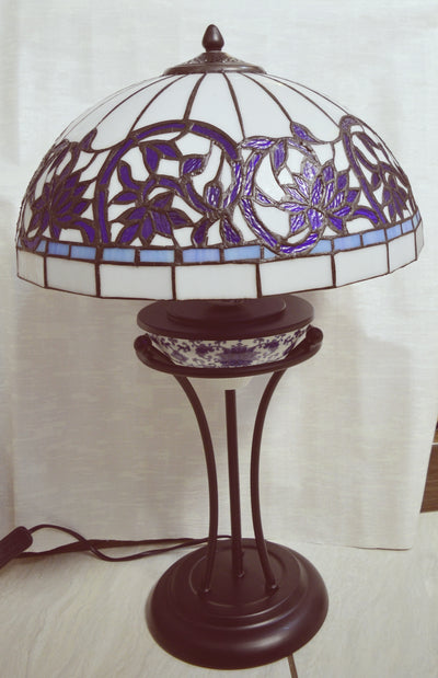 Handmade Tiffany Glass Set (2)