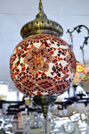 Large Globe Turkish Pendant Light