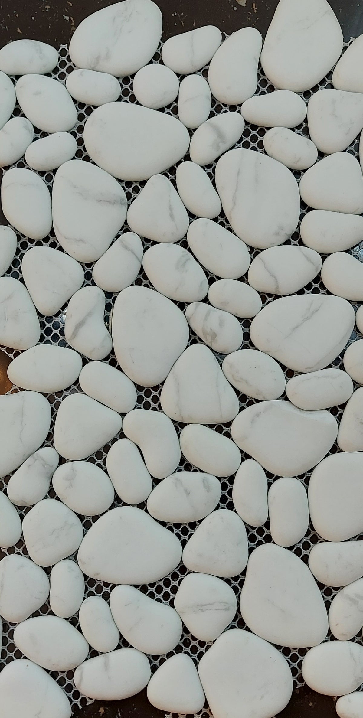 White Stone Pebbles Mosaics-300*300*8mm-11sheets-1m2-DXMQ2